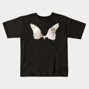 Light Academia Angel Wings Kids T-Shirt